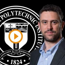 Professor's photo from his presentation