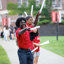 Students welcome new students